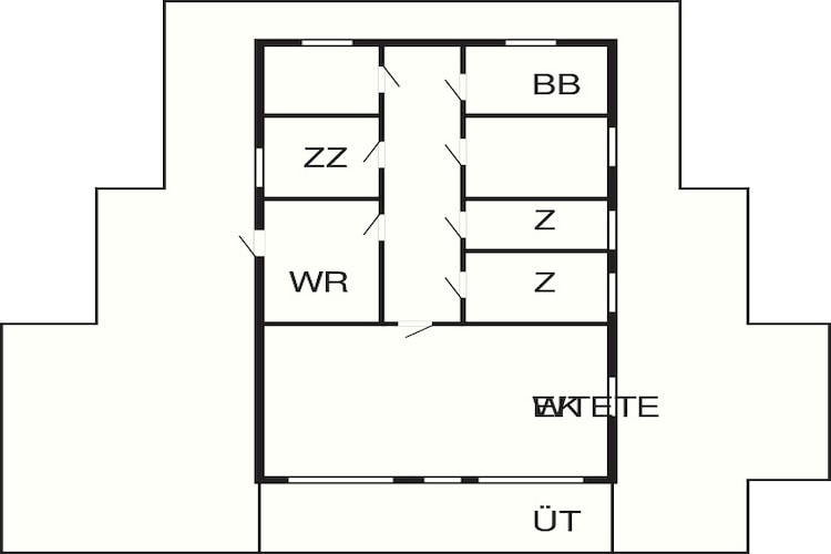 8 persoons vakantie huis in Hurup Thy-By Traum-Plattegrond
