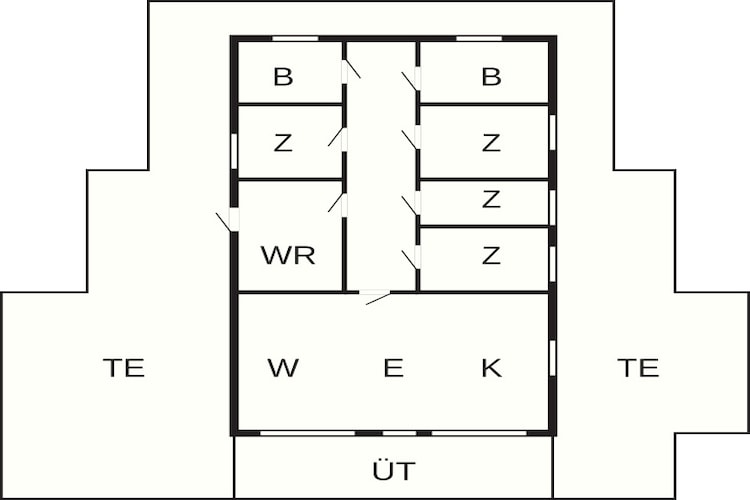 8 persoons vakantie huis in Hurup Thy-By Traum-Plattegrond