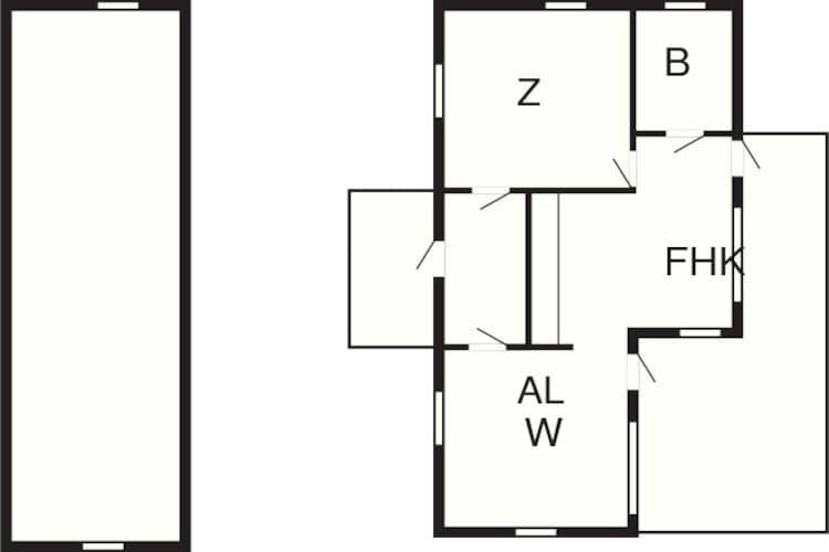 Maison de vacances pour 6 a VITTARYD-By Traum-Plan d'étage