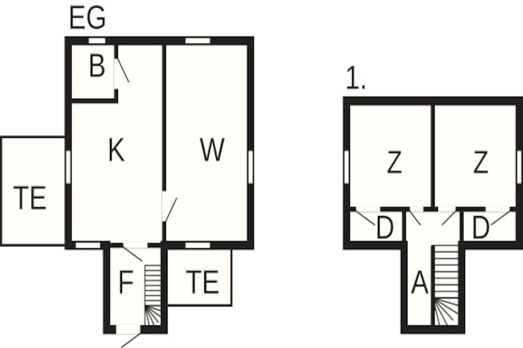 4 Personen Ferienhaus in ED-By Traum-Grundriss