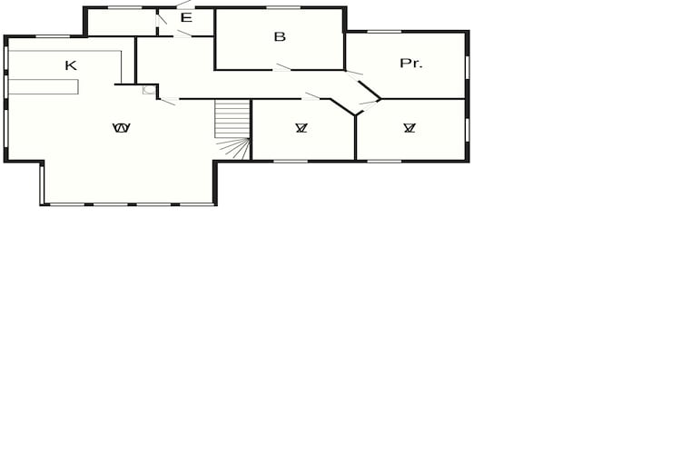 10 Personen Ferienhaus in lyngdal-By Traum - Grundriss