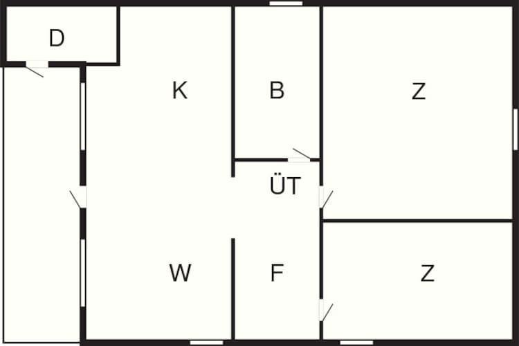 6 person holiday home in olden-By Traum-Floor plan