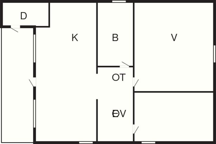6 person holiday home in olden-By Traum-Floor plan