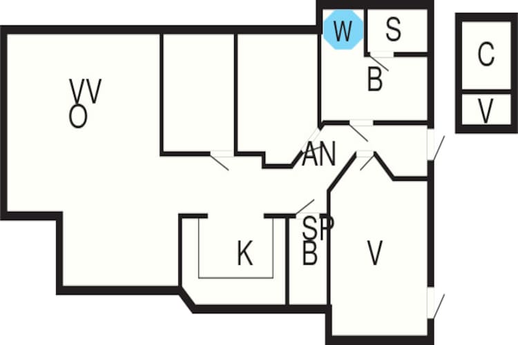 8 persoons vakantie huis in Oksbøl-By Traum-Plattegrond