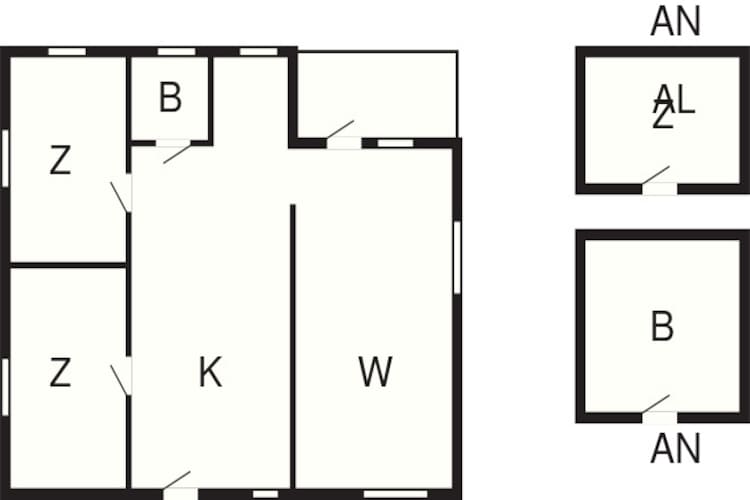 Maison de vacances pour 7 a INGARÖ-By Traum-Plan d'étage