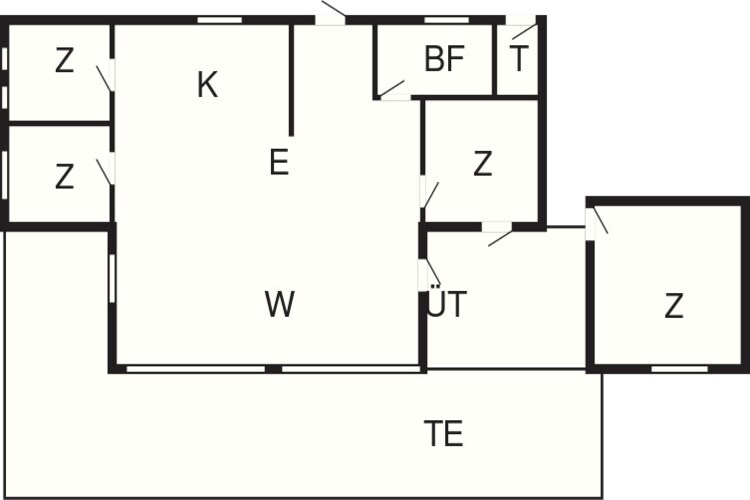 8 persoons vakantie huis in Hadsund-By Traum-Plattegrond