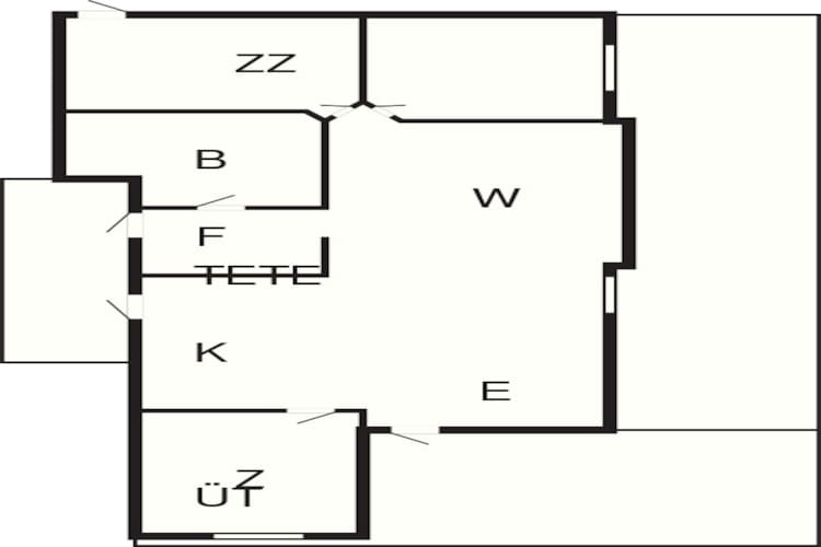 6 persoons vakantie huis in Rønde-By Traum-Plattegrond