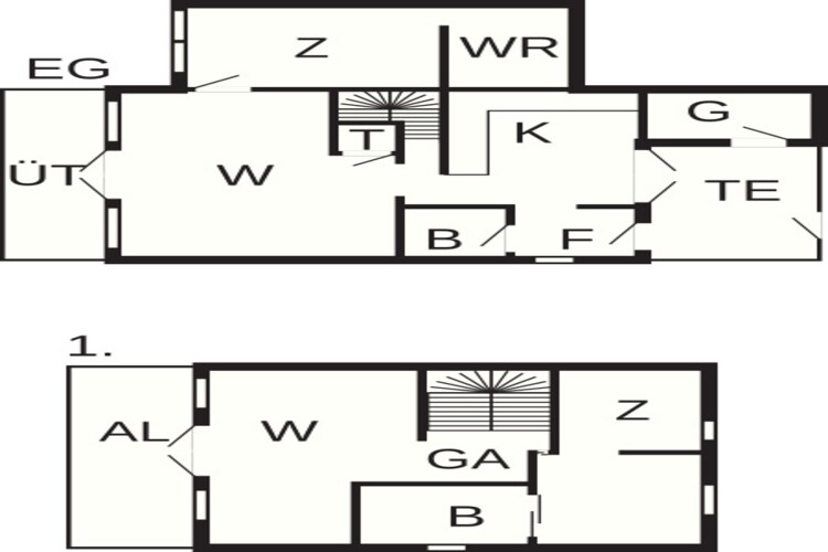 8 person holiday home in Hals-By Traum - Floor plan