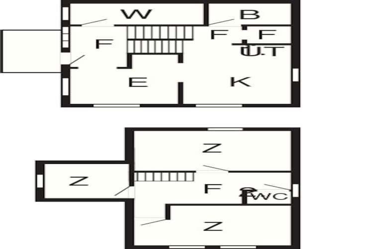 Maison de vacances pour 6 a LONEVÅG-By Traum-Plan d'étage