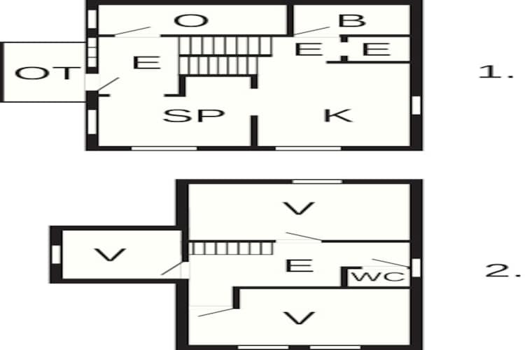 Maison de vacances pour 6 a LONEVÅG-By Traum - Plan