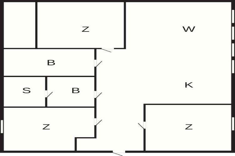 Maison de vacances pour 8 a SÄLEN-By Traum - Plan