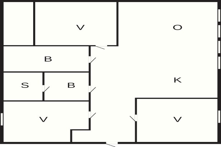 Maison de vacances pour 8 a SÄLEN-By Traum - Plan