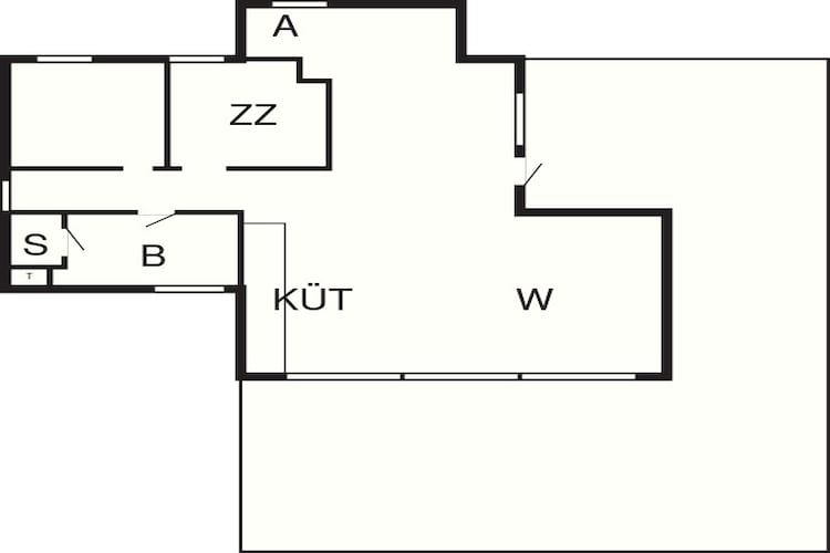 6 persoons vakantie huis in Løkken-By Traum-Plattegrond