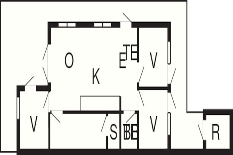 6 persoons vakantie huis in Gjern-By Traum-Plattegrond