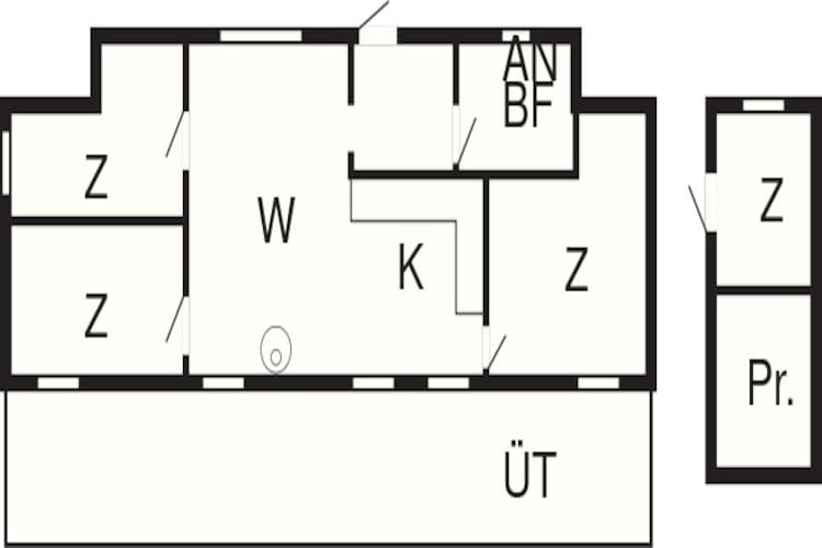 6 persoons vakantie huis in Væggerløse-By Traum-Plattegrond