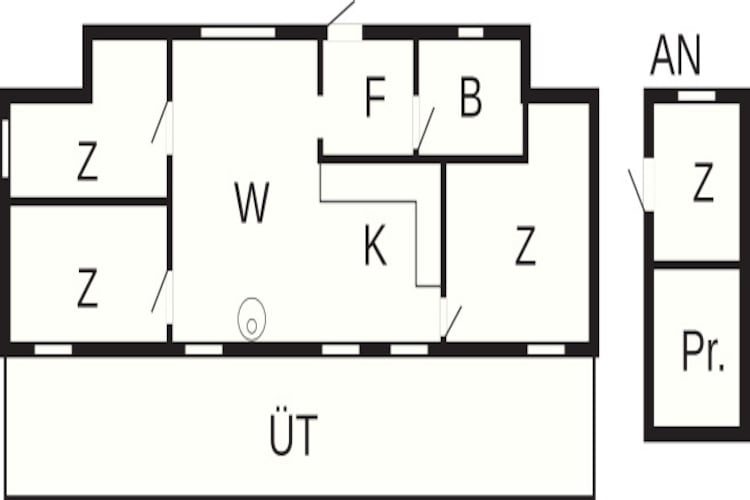 6 persoons vakantie huis in Væggerløse-By Traum-Plattegrond