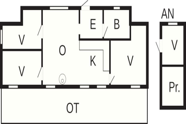 6 persoons vakantie huis in Væggerløse-By Traum-Plattegrond