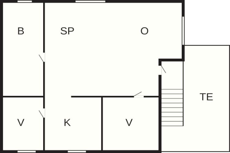 3 Personen Ferienhaus in STRYN-By Traum - Grundriss