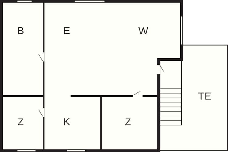 3 Personen Ferienhaus in STRYN-By Traum - Grundriss