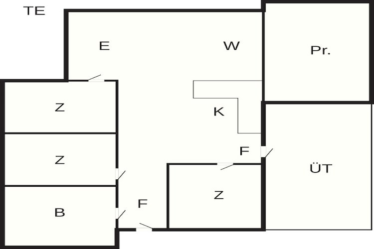 6 persoons vakantie huis in Struer-By Traum - Plattegrond
