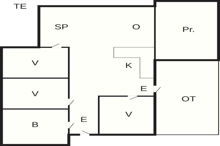6 persoons vakantie huis in Struer-By Traum - Plattegrond