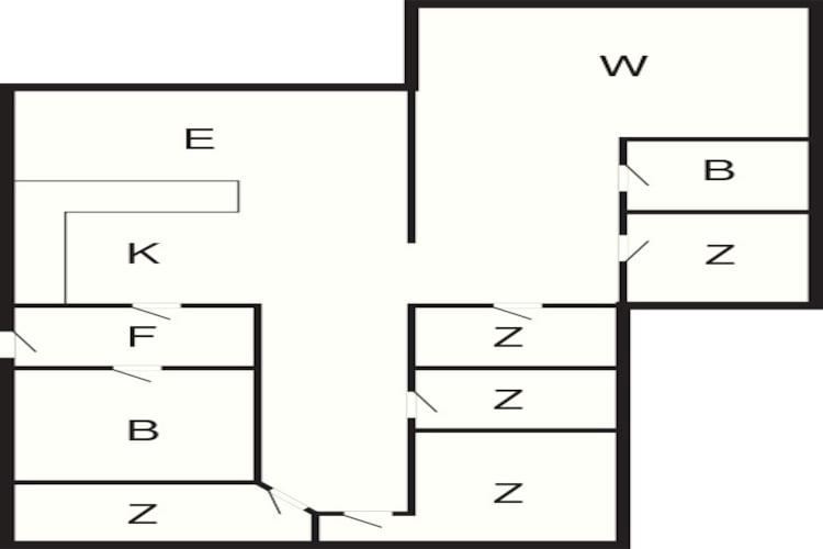 11 person holiday home in Vinderup-By Traum-Floor plan