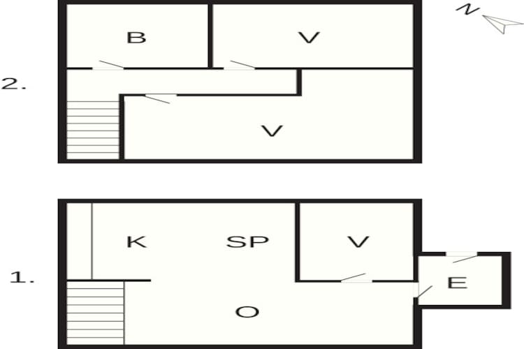 6 Personen Ferienhaus in Rømø-By Traum-Grundriss