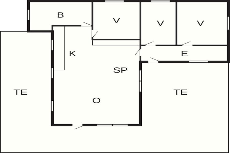 6 persoons vakantie huis in Tarm-By Traum - Plattegrond