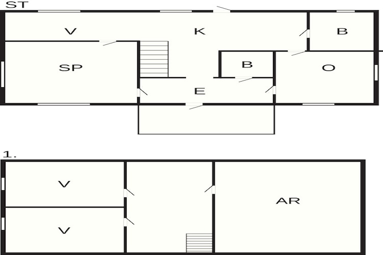Maison de vacances pour 5 a Hallabro-By Traum-Plan