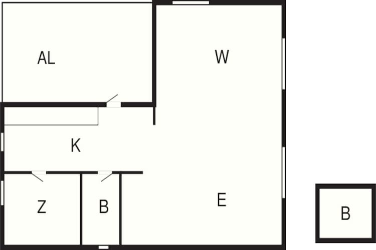 4 person holiday home in LJUSDAL-By Traum-Floor plan