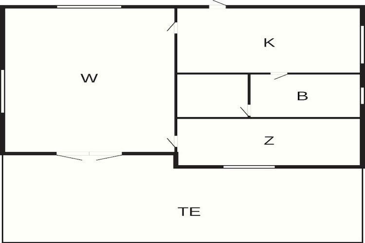 4 persoons vakantie huis in Faxe Ladeplads-Plattegrond