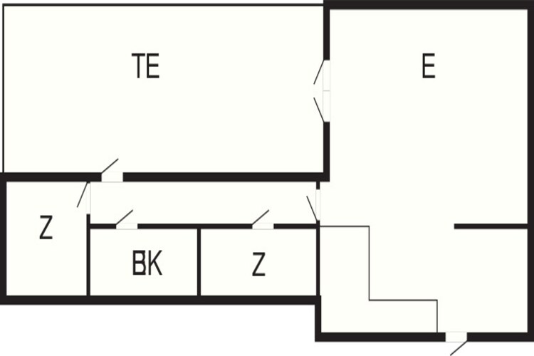 4 persoons vakantie huis in Store Fuglede-By Traum-Plattegrond