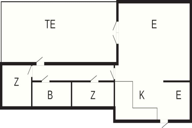 4 persoons vakantie huis in Store Fuglede-By Traum-Plattegrond