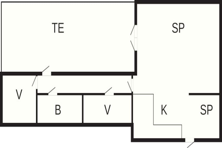 4 persoons vakantie huis in Store Fuglede-By Traum-Plattegrond