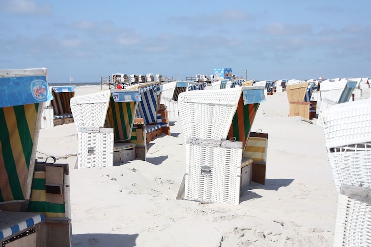 Haus Deichsfenne - Wohnung 4 / 4 Personen-Uitzicht zomer