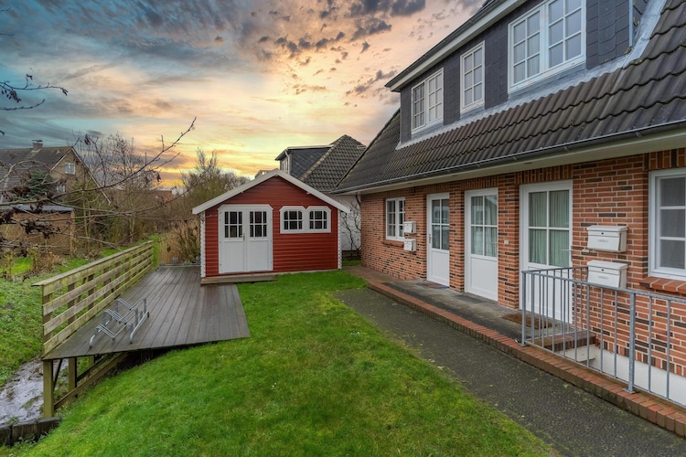 Haus Deichsfenne - Wohnung 4 / 4 Personen-Slaapkamer