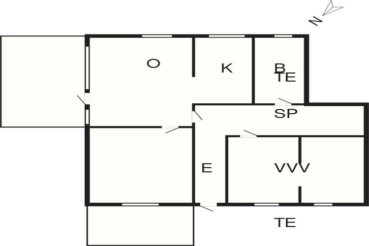 5 persoons vakantie huis in Allinge-By Traum-Plattegrond
