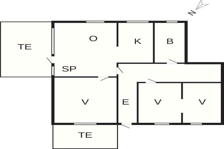 5 persoons vakantie huis in Allinge-By Traum-Plattegrond