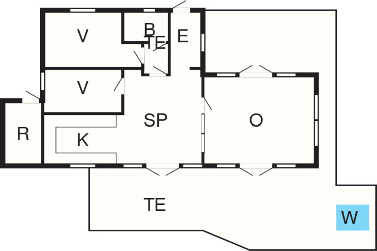 6 persoons vakantie huis in Vinderup-By Traum-Plattegrond
