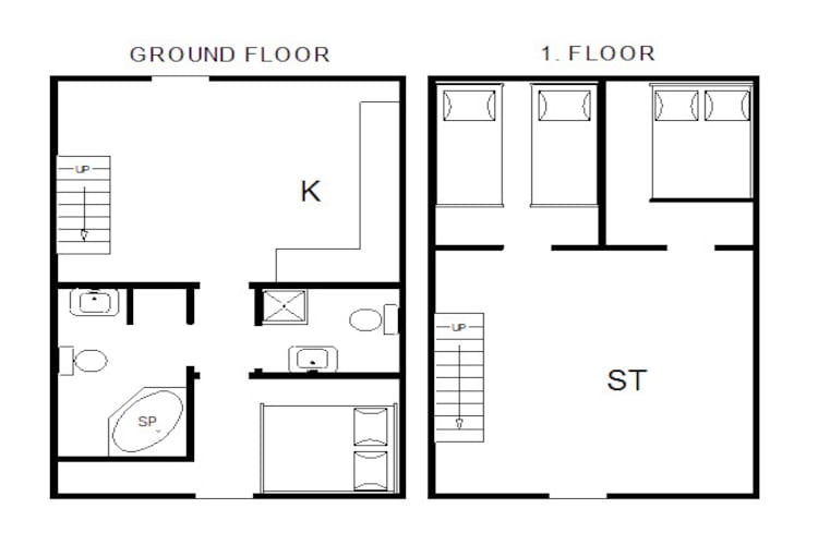 6 persoons vakantie huis in Hemmet-By Traum - Plattegrond
