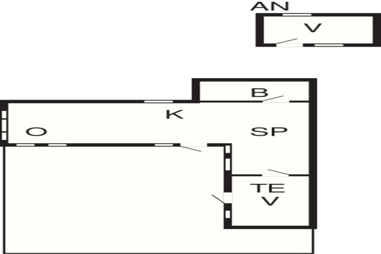 Gezellig toevluchtsoord in Ellinge Lyng -- By Traum Ferienwohnungen-Plattegrond