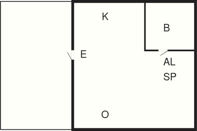 Maison de vacances pour 4 a LÖTTORP-By Traum - Plan
