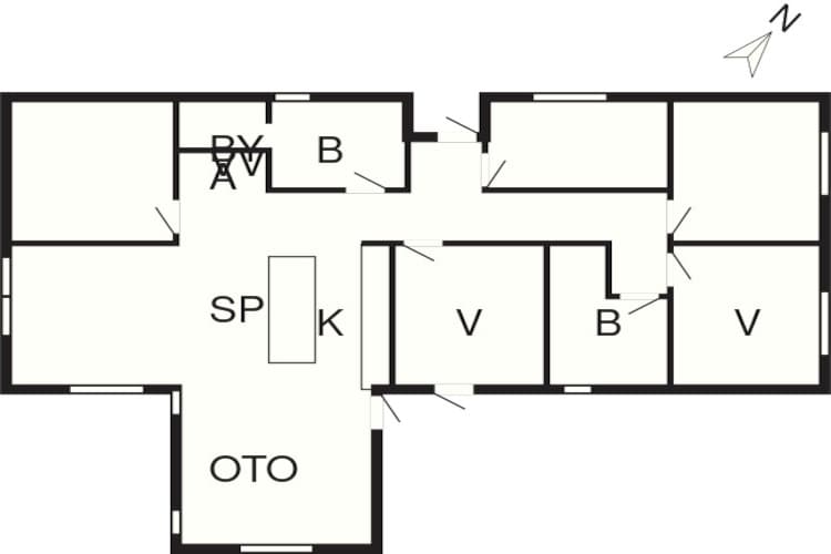 10 persoons vakantie huis in Glesborg-By Traum-Plattegrond