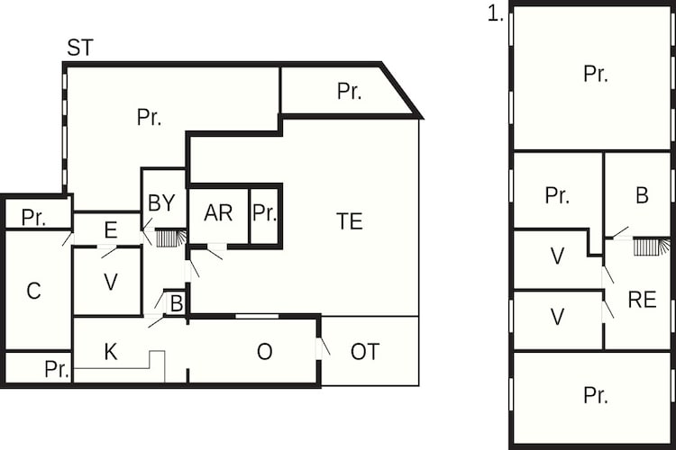 6 Personen Ferienhaus in Oksbøl-By Traum-Grundriss