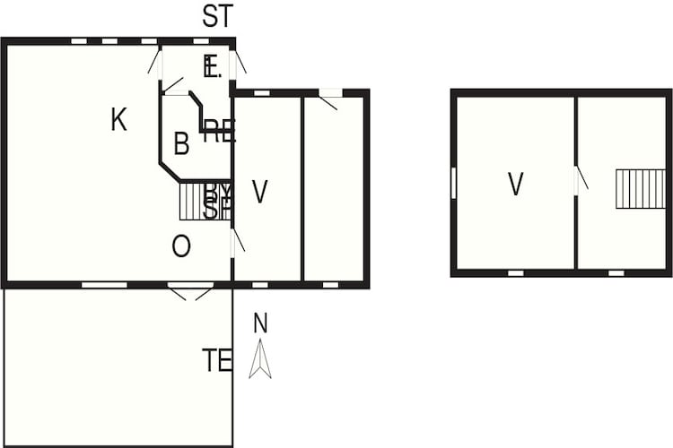 5 Personen Ferienhaus in Øster Assels-By Traum-Grundriss