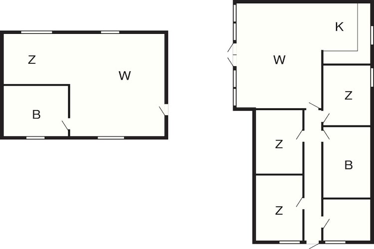 Vakantiehuis voor 8 personen in Gilleleje - Plattegrond