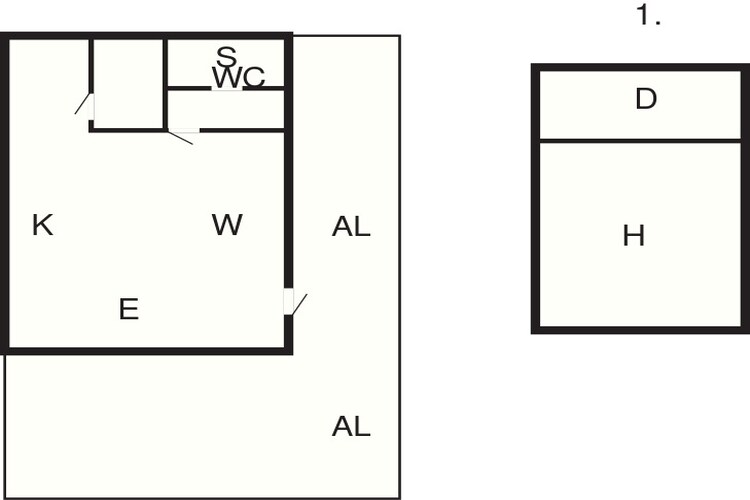 4 persoons vakantie huis in PÅRYD-By Traum - Plattegrond