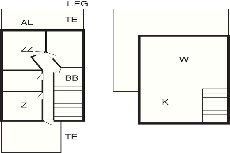 Kustcharme in Frederikshavn -- By Traum Ferienwohnungen-Plattegrond