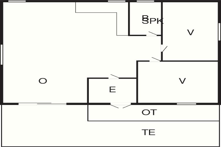 4 persoons vakantie huis in Jægerspris-By Traum-Plattegrond