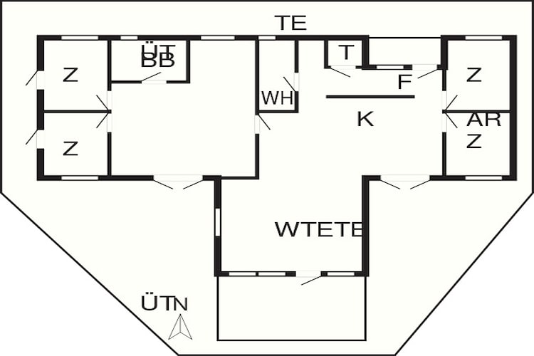 Luxe retraite met spa -- By Traum Ferienwohnungen-Plattegrond